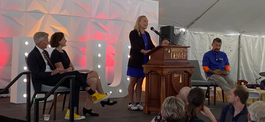 3-minute University of Denver Chancellor’s Inauguration Speech