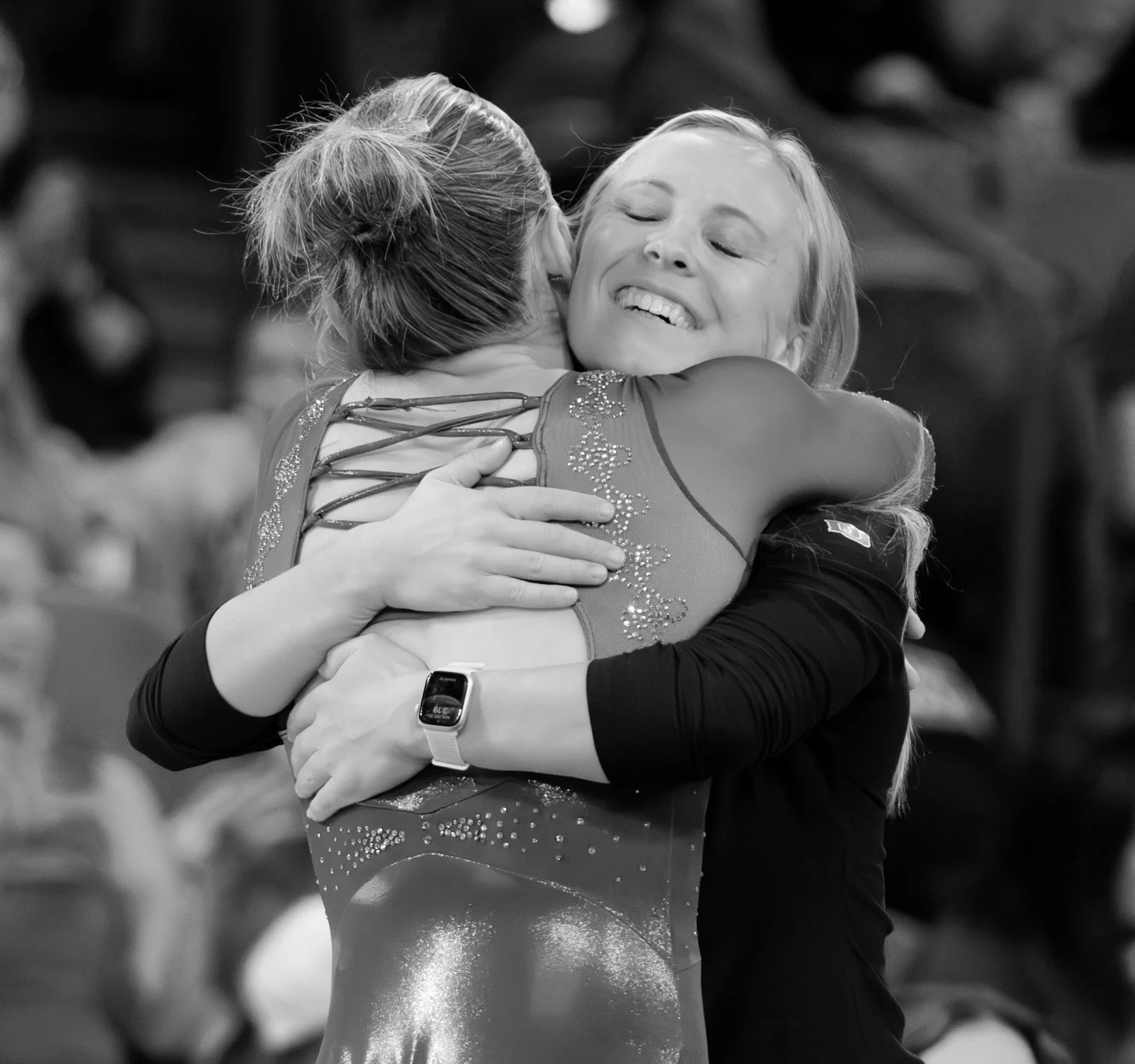 Mia coaching at DU