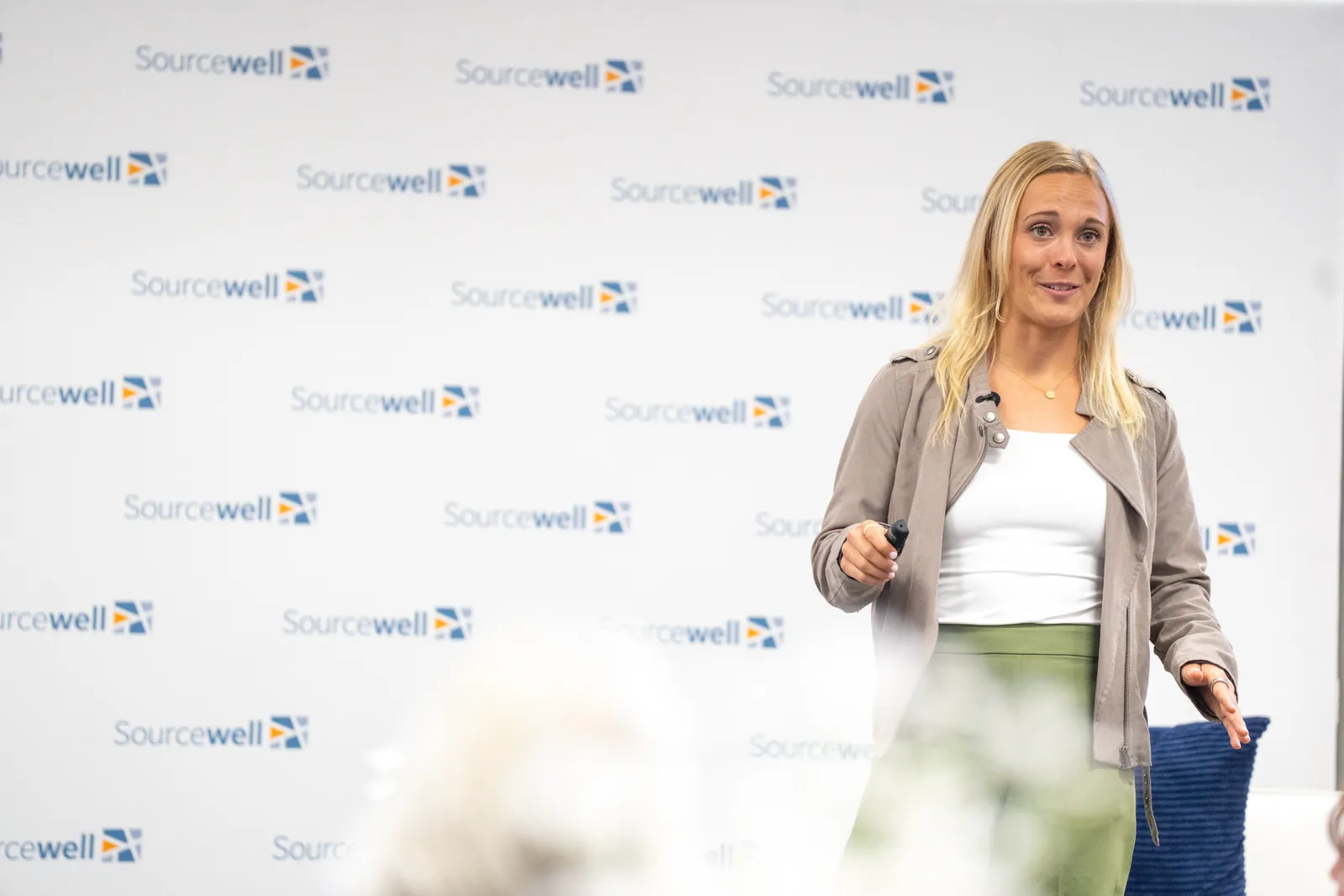 Mia Sundstrom at Sourcewell Early Learning Conference 2026